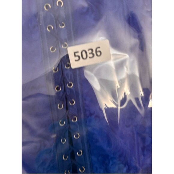 Frederick's of Hollywood Corset Size M Blue - Picture 8 of 8
